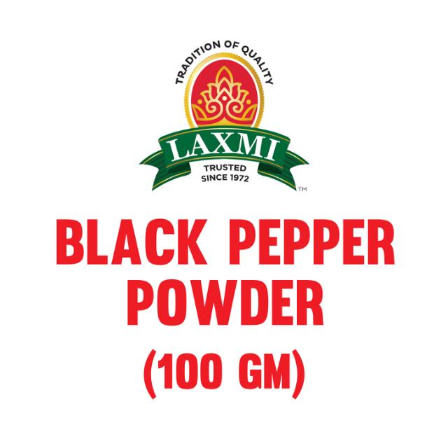 LX. BLACK PEPPER POWDER 20X100 GM