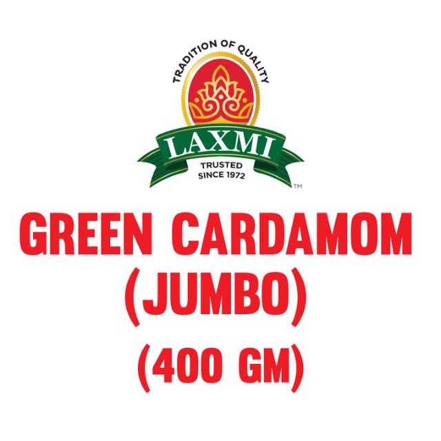 LAXMI GREEN CARDAMOM (JUMBO) 10X400 GM