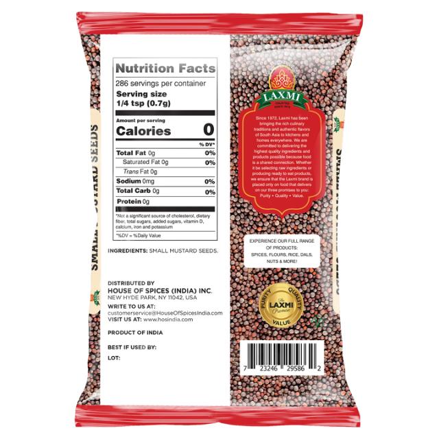 LAXMI  MUSTARD SEED SMALL 20X200 GM