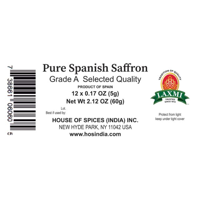 LX. SUN SAFFRON 12X5 GM IN