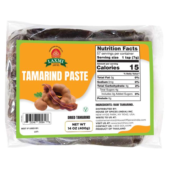 LAXMI WET TAMARIND 2X25X400GM
