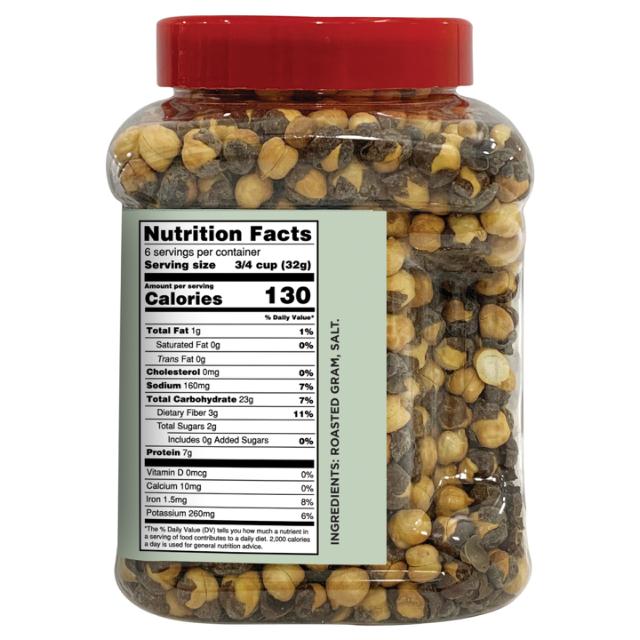 LAXMI MAHAB. RST CHANA-SALT (JAR) 20X200 GM
