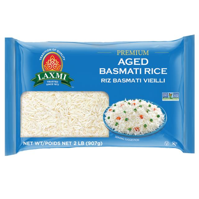 LAXMI AGED BASMATI RICE 20X2 LB