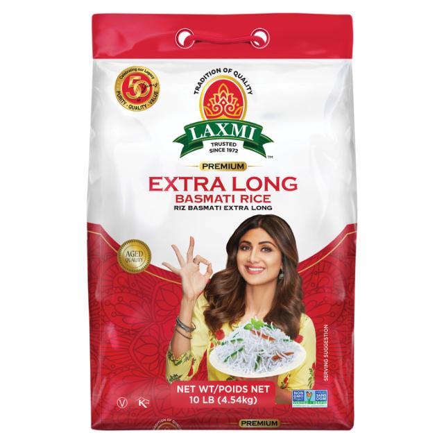 LX. EXTRA LONG BASMATI RICE 10LB (NONGMO)