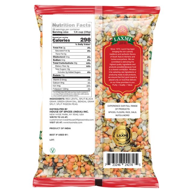 LAXMI MIX DAL 20X2 LB