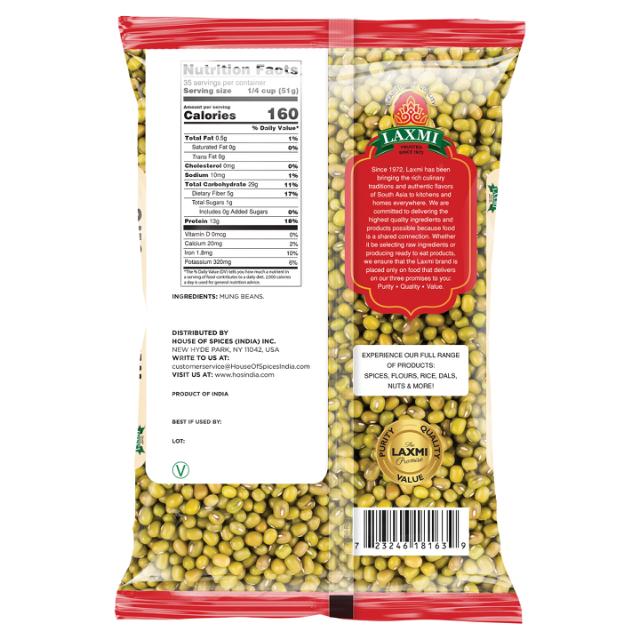 LX. WHOLE MOONG BOLD 10X4 LB