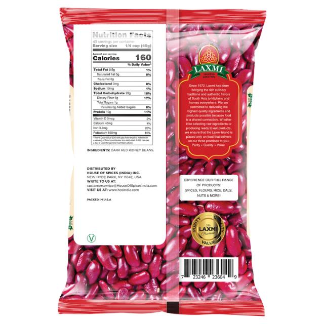 LX. RED KIDNEY BEAN DARK 10X4 LB