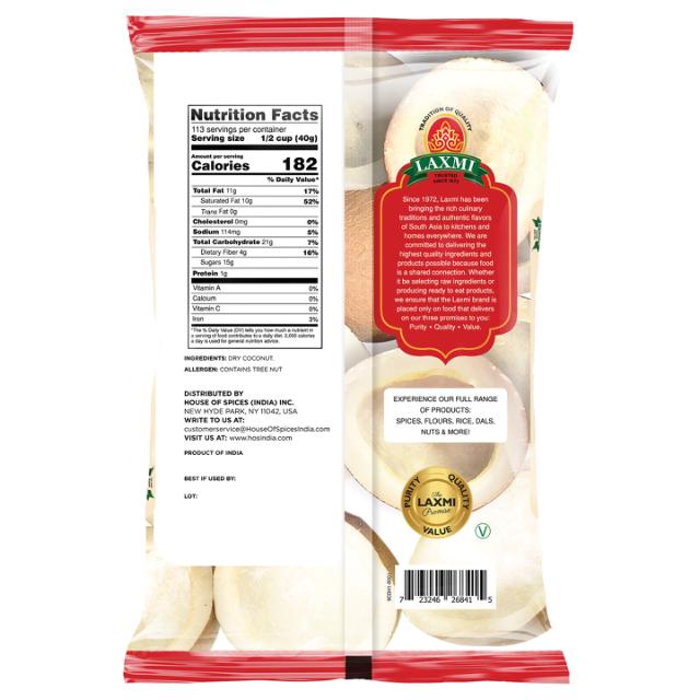 LAXMI HALF DRIED COPRA 5X10 LB