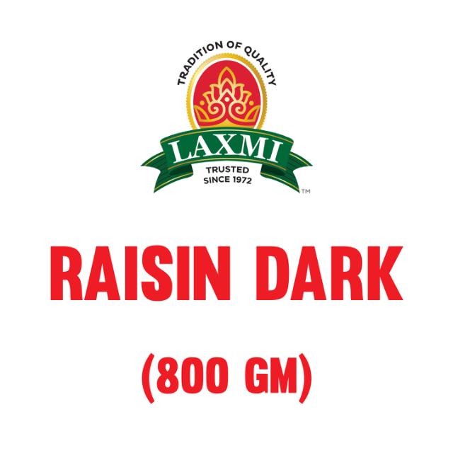 LAXMI RAISIN DARK 10X800 GM