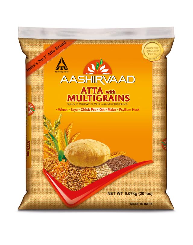 AASHIRVAAD ATTA SHARBATI SELECT 4X10 LB (EXP PACK)