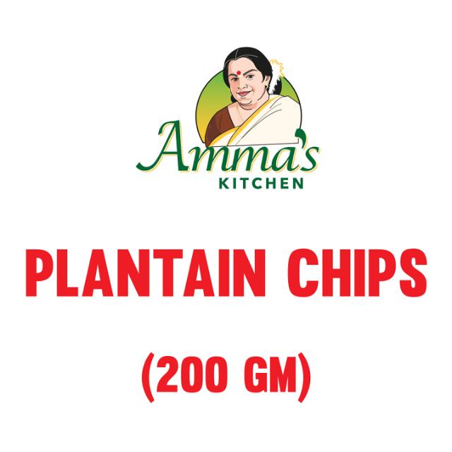AMMAS KITCHEN PLANTAIN CHIPS 20X200 GM