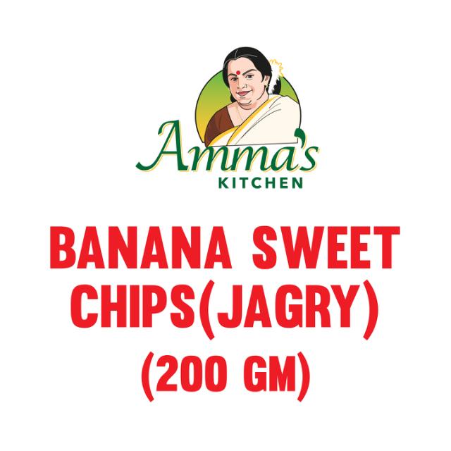 AK BANANA SWEET CHIPS  (JAGGERY) 20X200 GM