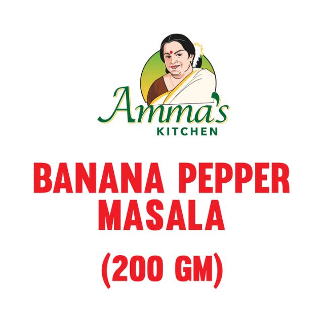 AMMAS KITCHEN BANANA PEPPER MASALA 20X200 GM