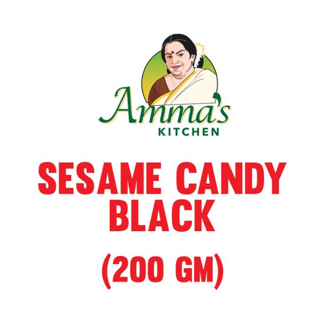 AMMAS SESAME CANDY BLACK 20 X 200 GM