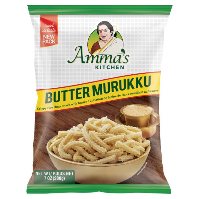 AMMA'S KITCHEN BUTTER MURUKKU 20X200 GM
