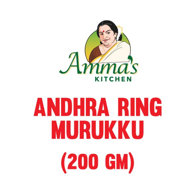 AMMA'S KIT ANDHRA RING MURUKKU 20X200 GM