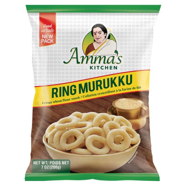 AMMA'S KITCHEN RING MURUKKU 20X200 GM