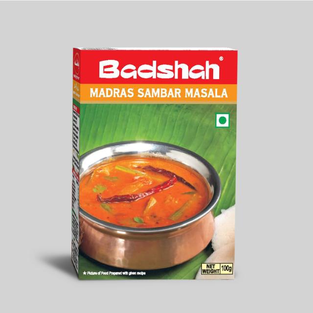 BADSHAH SAMBHAR POWDER 120X100 MC