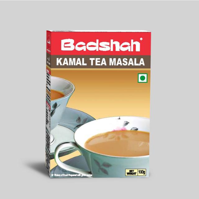 B. KAMAL TEA MASALA 12X100 GM IN