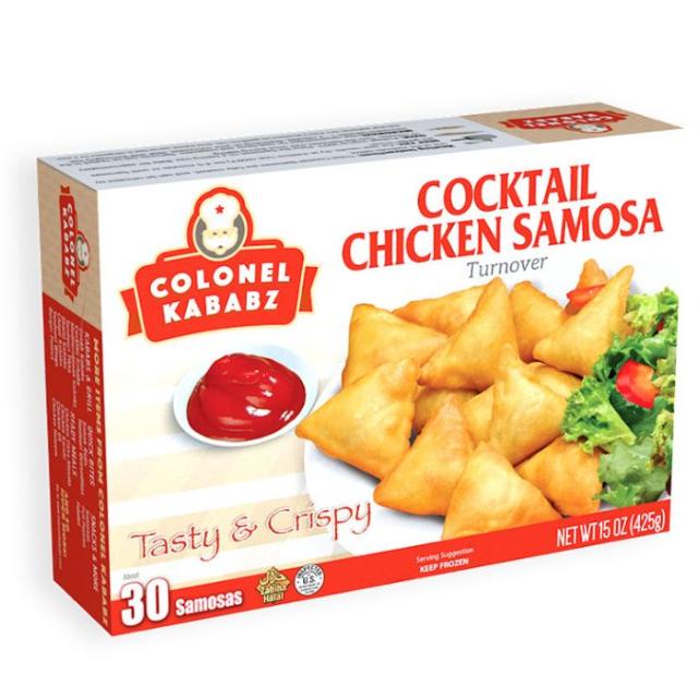 COLONEL CHICKEN COCKTAIL SAMOSA 12X425GM 30PC