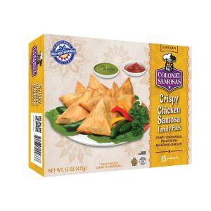 COLONEL CHICKEN HM WRAP SAMOSA 12X284GM 10PC