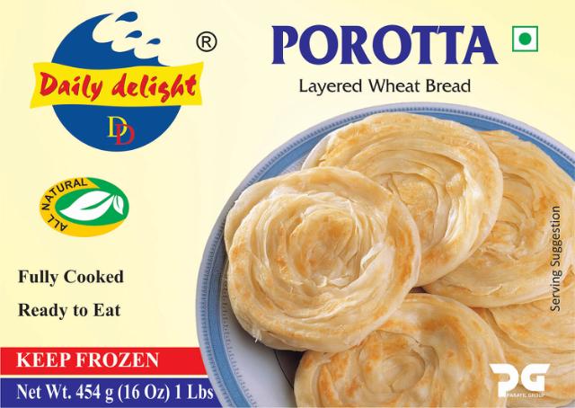 DAILY DELIGHT DD POROTTA (MINI) 28X1 LB