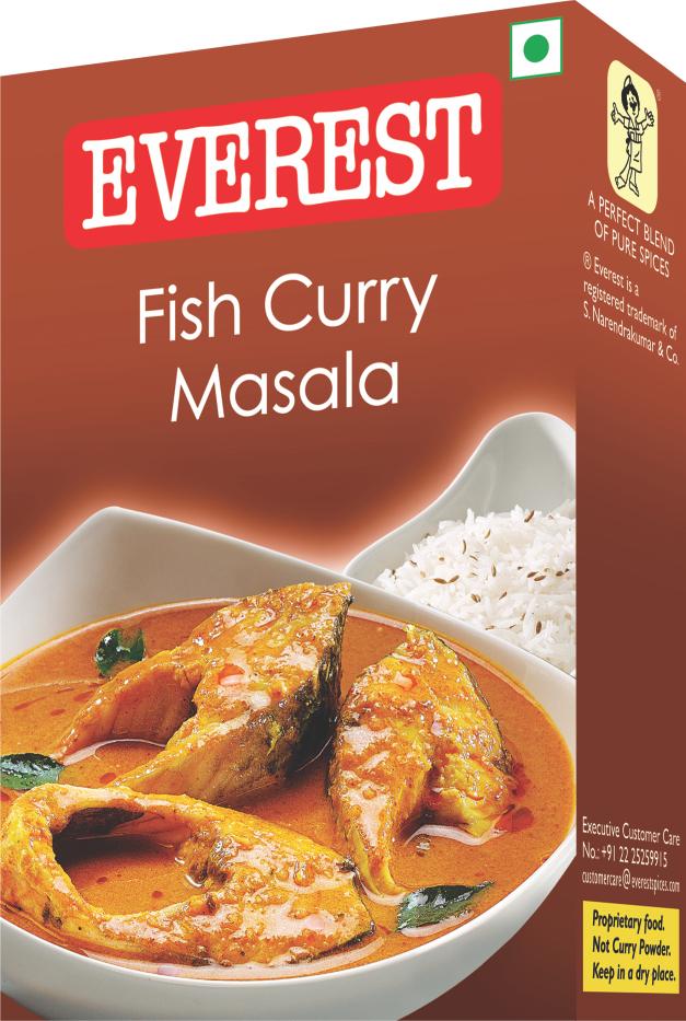 EVEREST FISH CURRY MASALA 10X50 GM IN