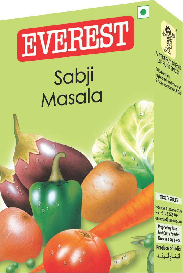 EVEREST SUBJI MASALA 120X100 GM MC