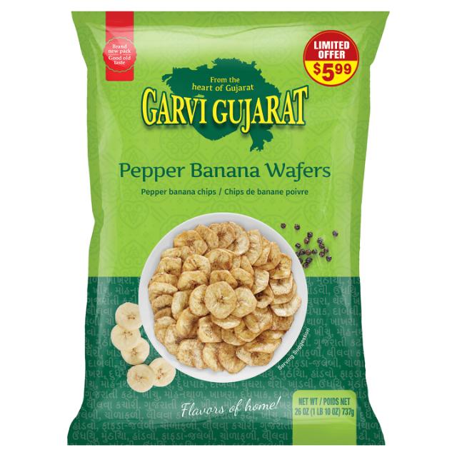 G.G. BANANA CHIPS PEPPER 10X737 GM (PROMO)
