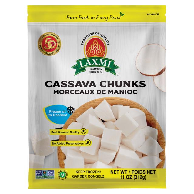 LX. FROZEN CASSAVA CUTS 24X312 GM (NGMO) [PS]