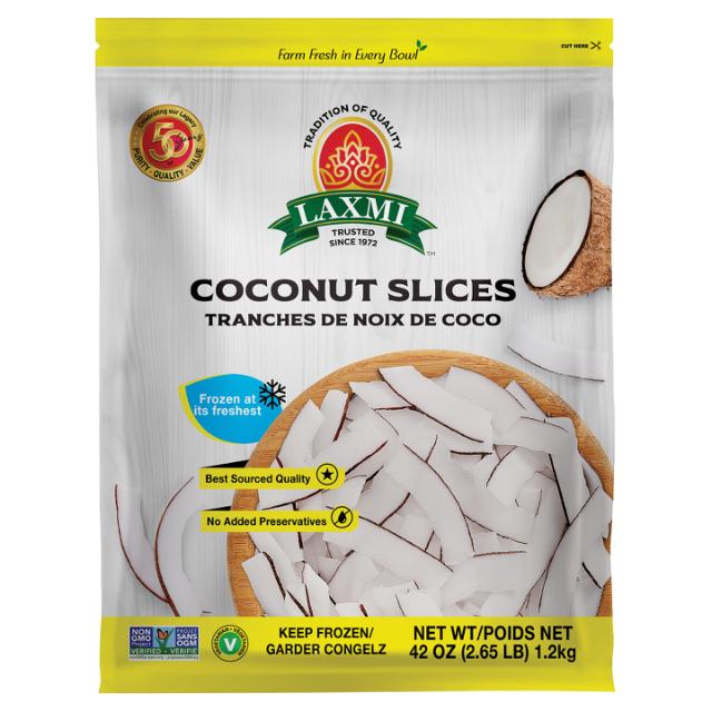 LX. FROZEN COCONUT SLICES 10X1.2 KG (NGMO) [PS]