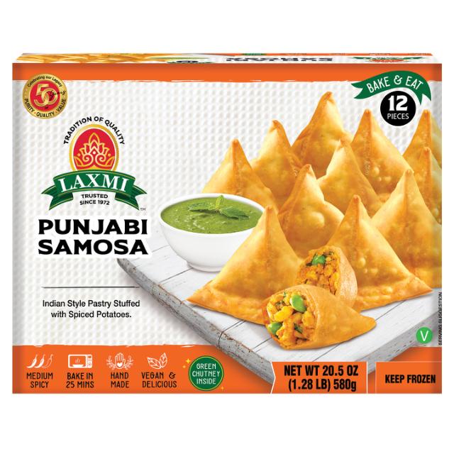 LX. PUNJABI SAMOSA 12X12X40 GM (NONGMO) [PS]