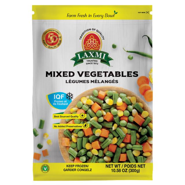 LX. FROZEN MIX VEG 24X300 GM