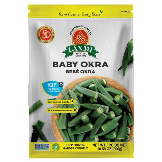 LX. FROZEN BABY OKRA 24X300 GM (NONGMO) [PS]