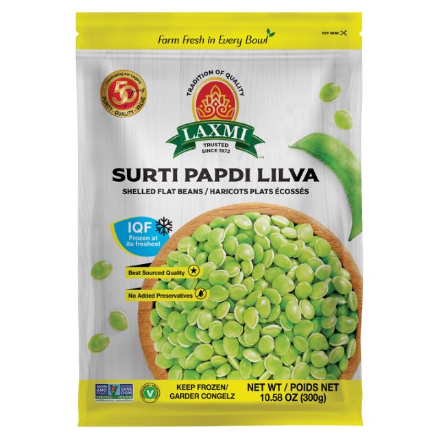 LX. FROZEN SURTI PAPDI LILVA 24X300GM (NONGMO)[PS]