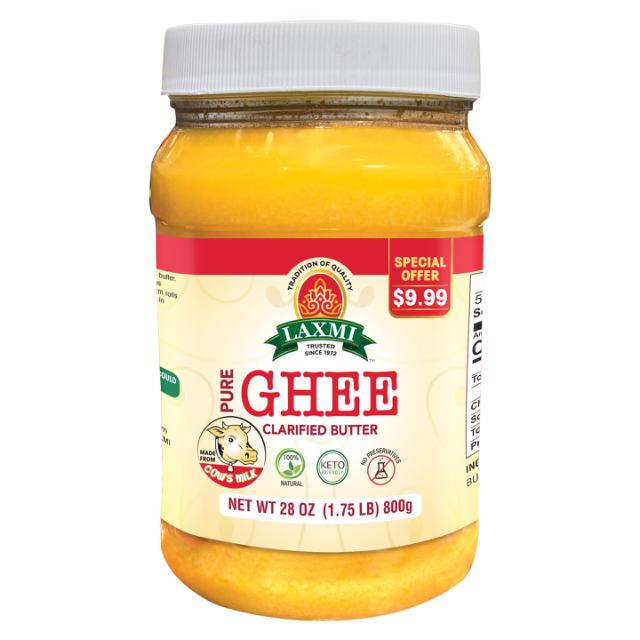 LAXMI BUTTER GHEE 12X28 FL OZ (FEST PACK W PRICE)