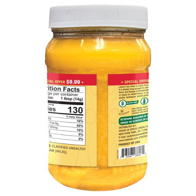 LAXMI BUTTER GHEE 12X28 FL OZ (FEST PACK W PRICE)