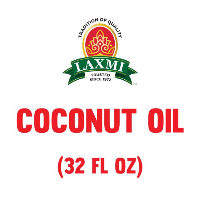 LAXMI COCONUT OIL 12X32 FL OZ