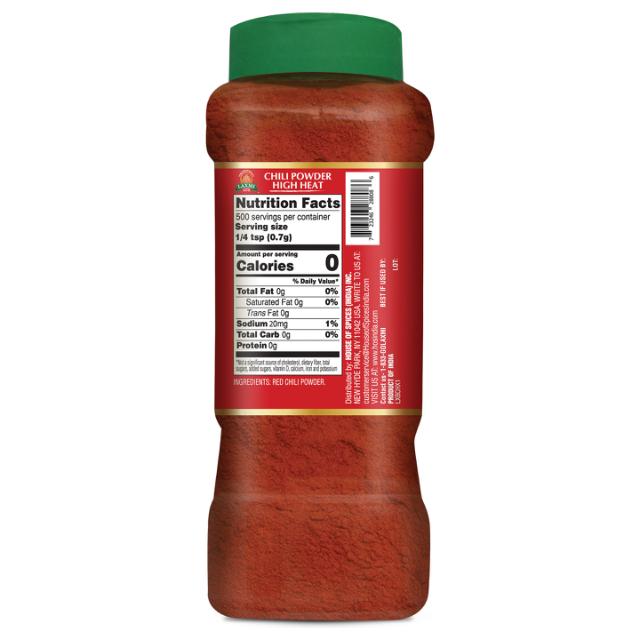 LX. XTRA HOT CHILI POWDER (JAR) 12X350 GM (NONGMO)