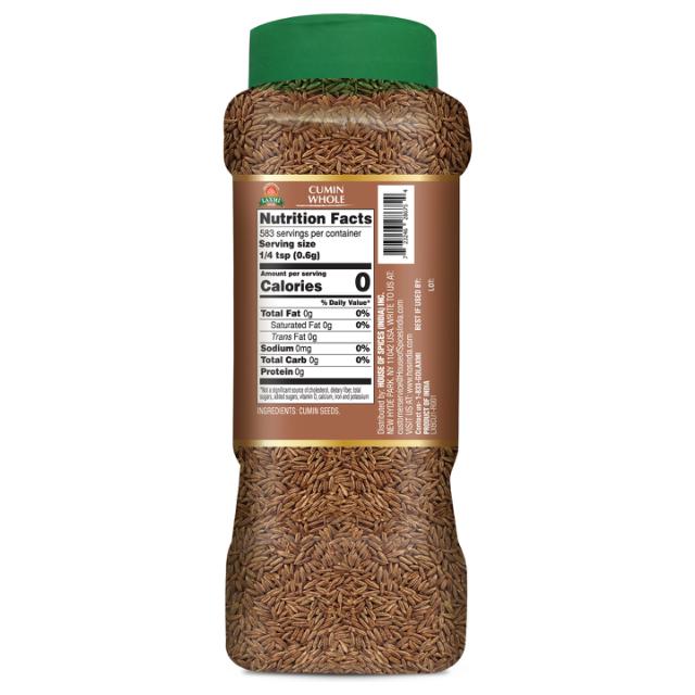 LX. CUMIN SEED (JAR) 12X350 GM (NONGMO)