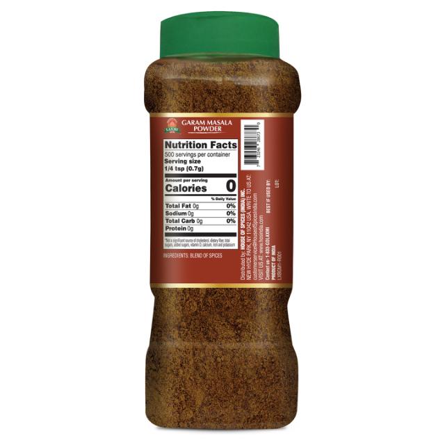 LX. GARAM MASALA (JAR) 12X350 GM (NONGMO)