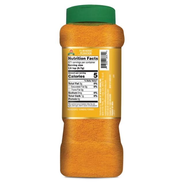 LX. TURMERIC POWDER (JAR) 12X400 GM (NONGMO)