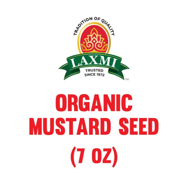 LAXMI ORGANIC MUSTARD SEED 20X7 OZ