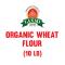 LAXMI ORGANIC WHEAT FLOUR 4X10 LB