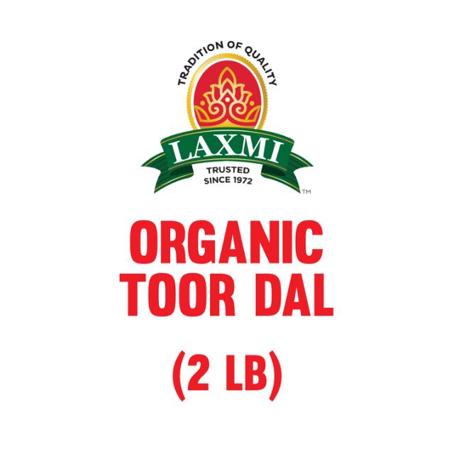 LAXMI ORGANIC TOOR DAL 20X2 LB
