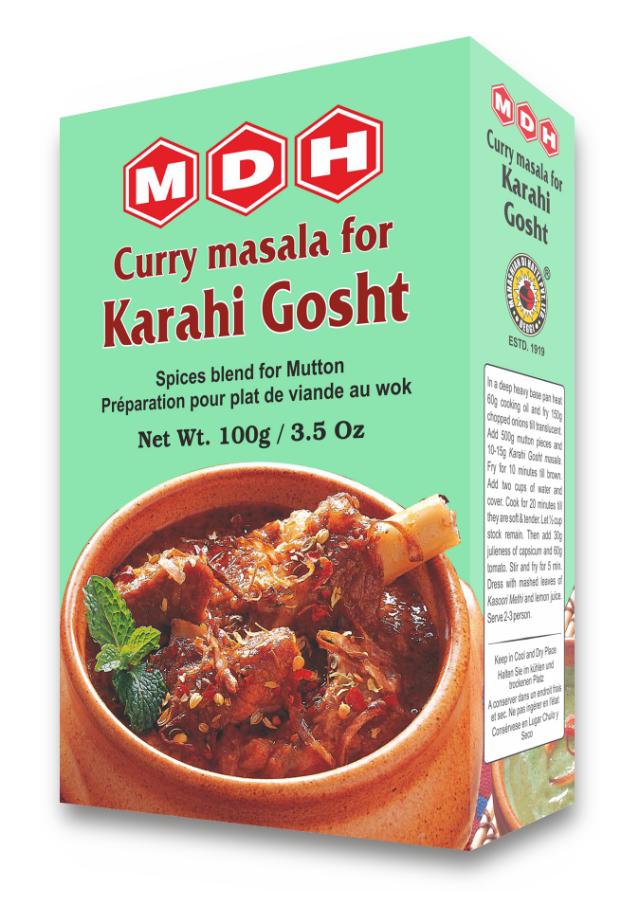 MDH KARAHI GOSHT MASALA 60X100 GM MC