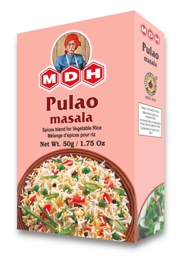 MDH PULAO MASALA 60X50 GM MC