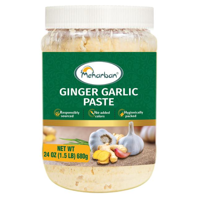 MEHARBAN GINGER GARLIC PASTE 12X708 GM
