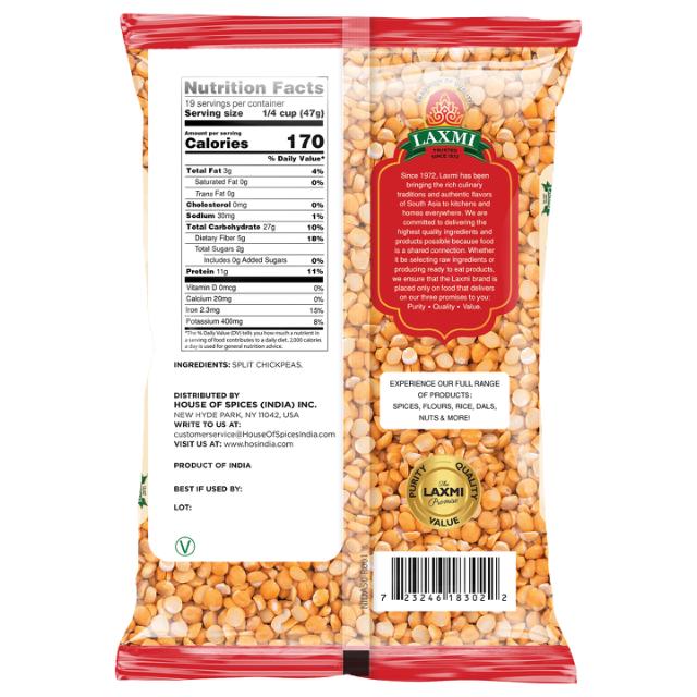 LAXMI CHANA DAL 10X2LB