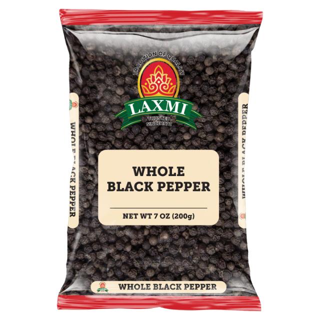 LX. BLACK PEPPER WHOLE 12X200 GM (NONGMO)